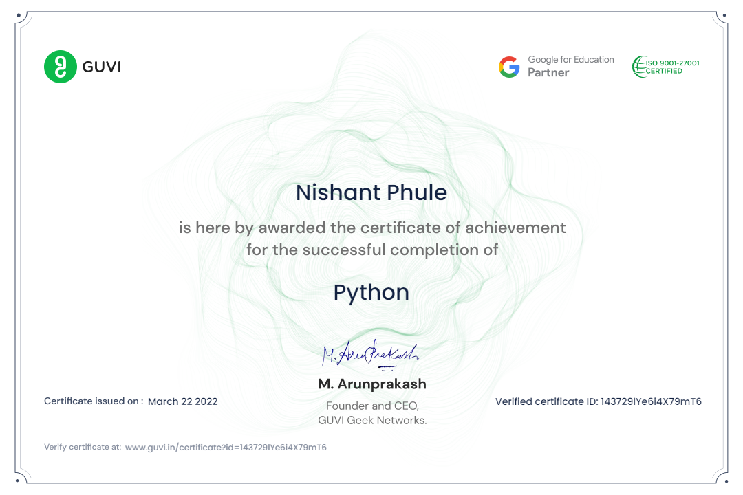 python-certificate